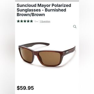 Suncloud Mayor polarized sunglasses - burnished brown